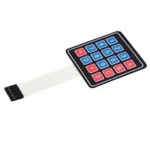 clavier à 16 touche nécessaire pour faire un système d'alarme